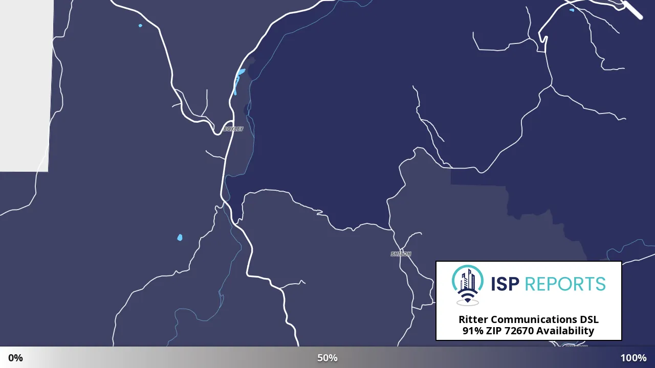 72670, AR map of internet availability