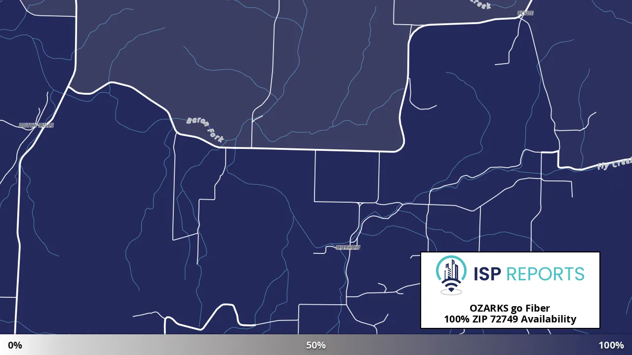 72749, AR map of internet availability