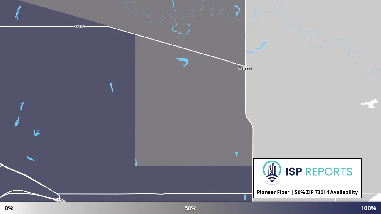 73014, OK map of internet availability