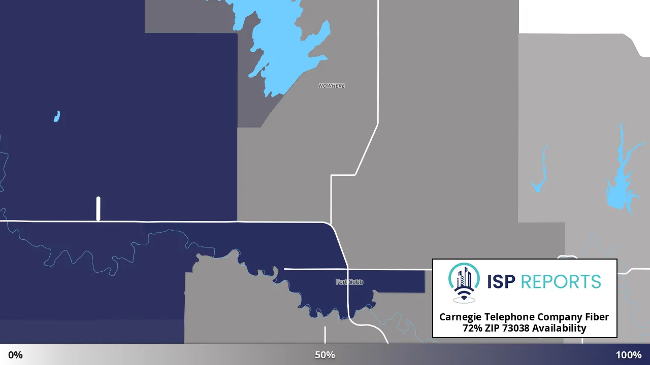 73038, OK map of internet availability