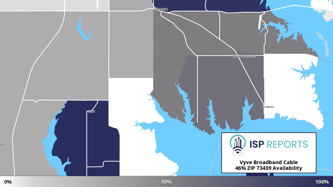 73439, OK map of internet availability