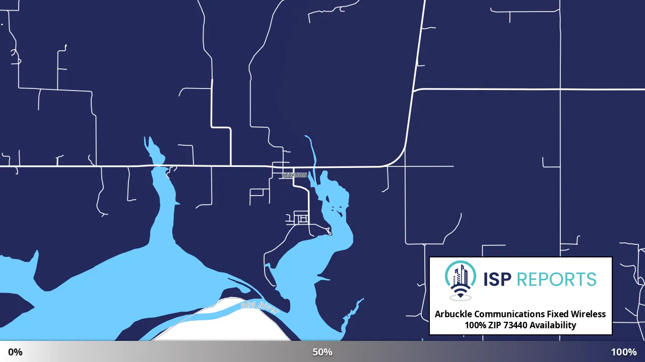 73440, OK map of internet availability