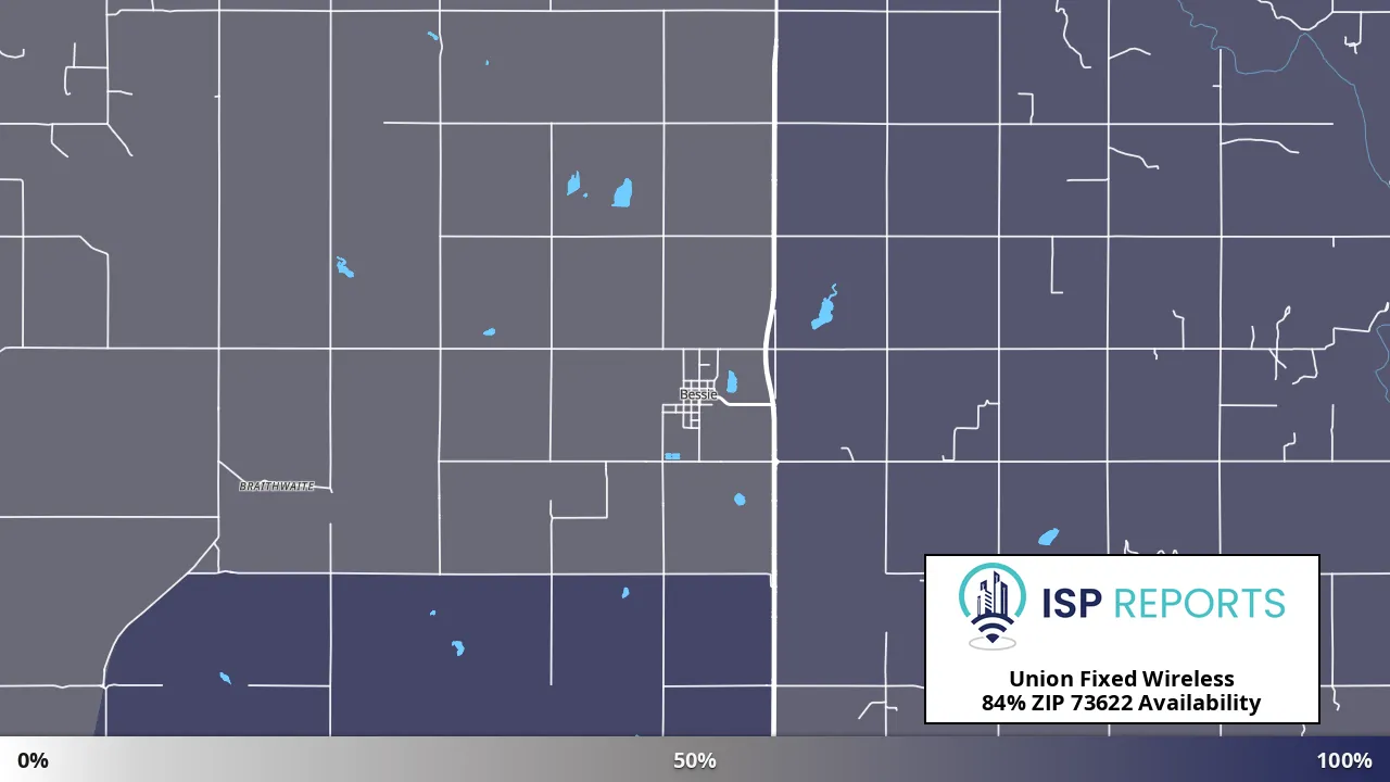 73622, OK map of internet availability