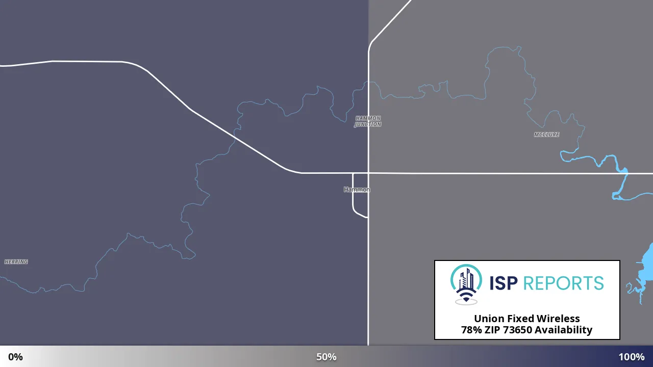 73650, OK map of internet availability