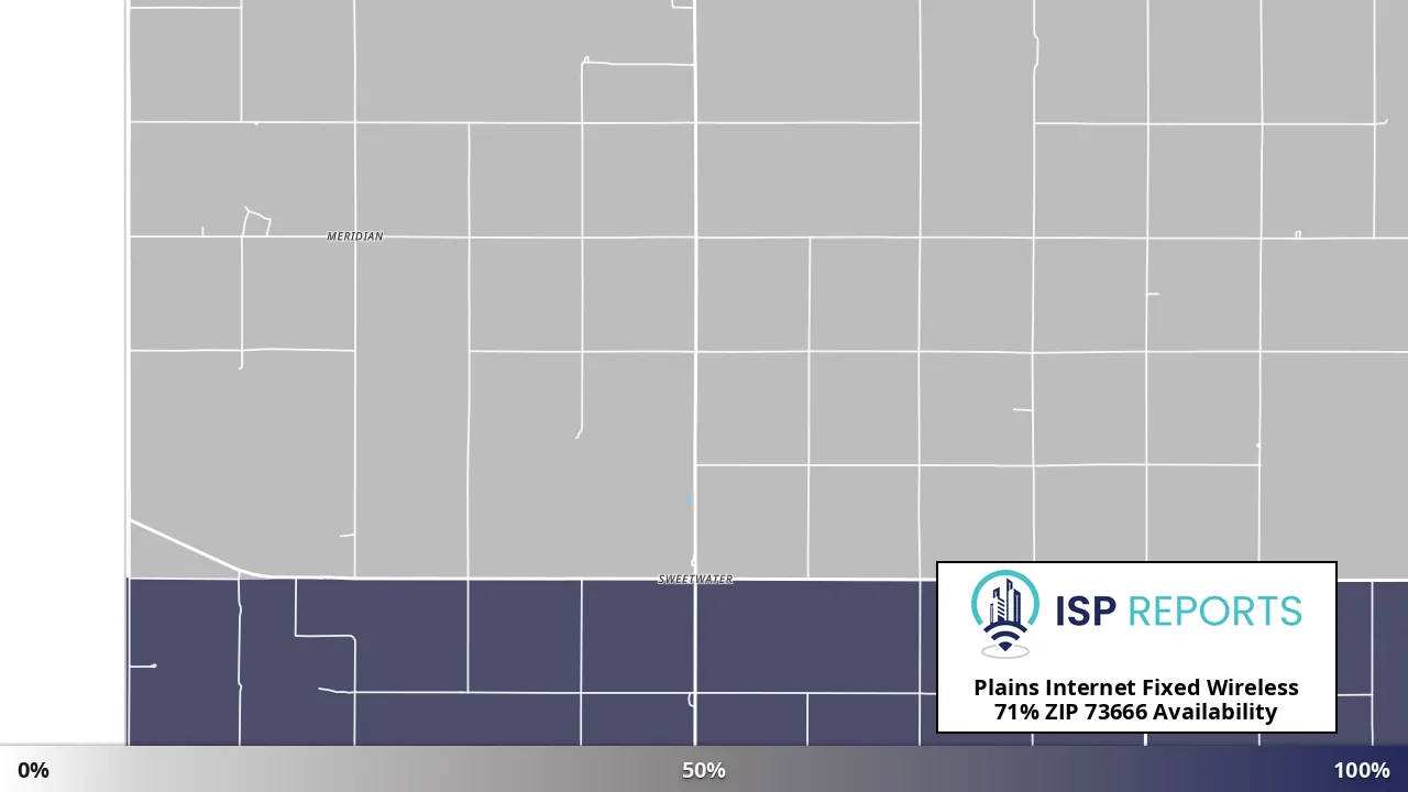 73666, OK map of internet availability