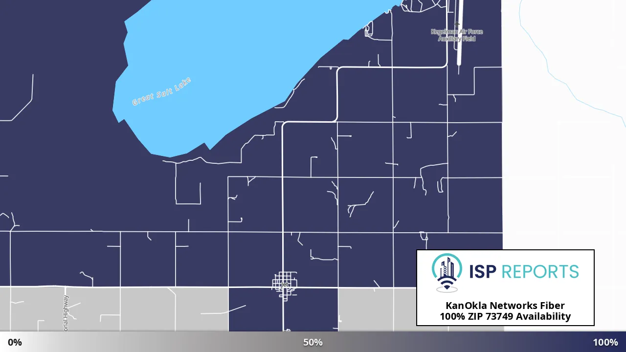 73749, OK map of internet availability