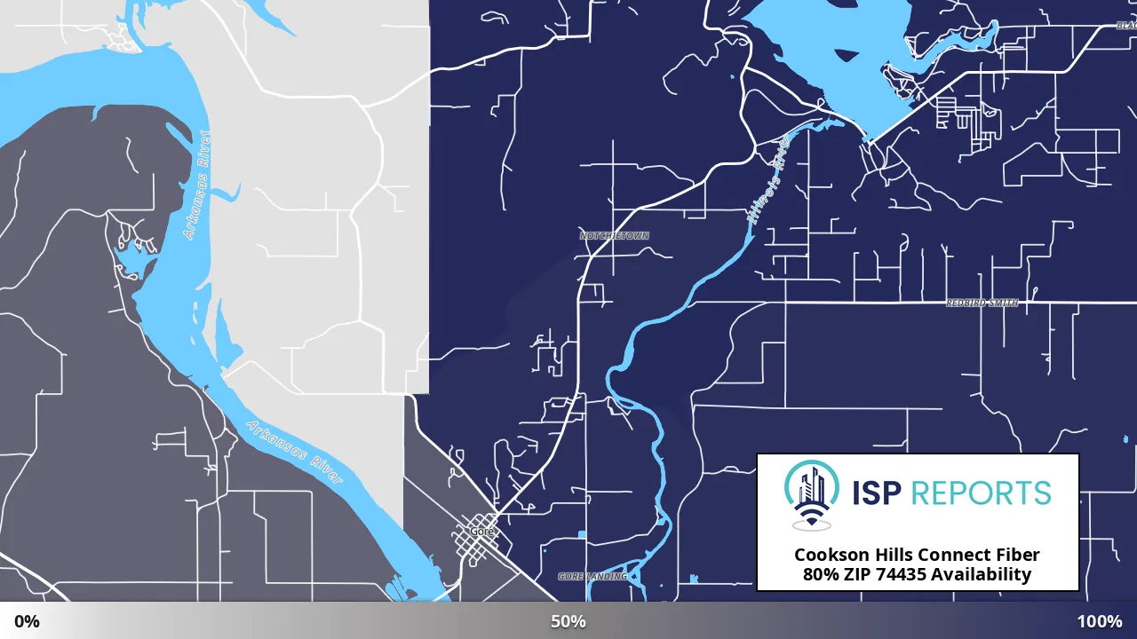 74435, OK map of internet availability