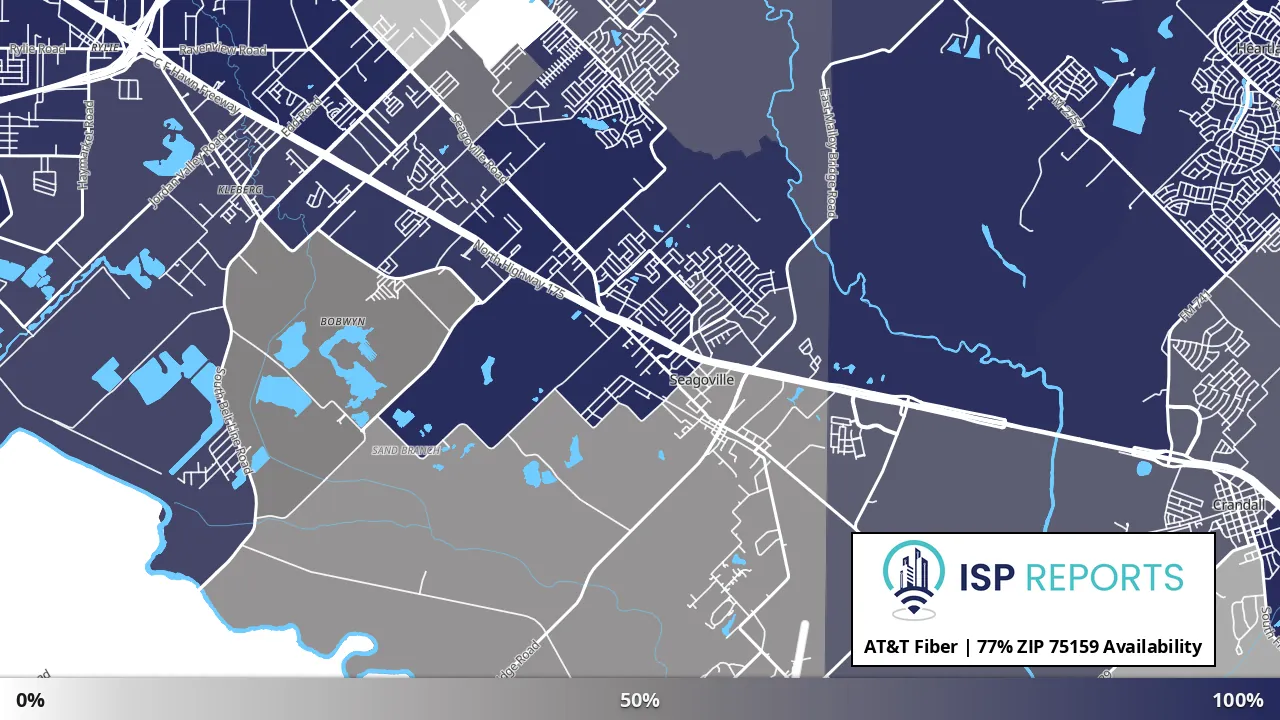 75159, TX map of internet availability