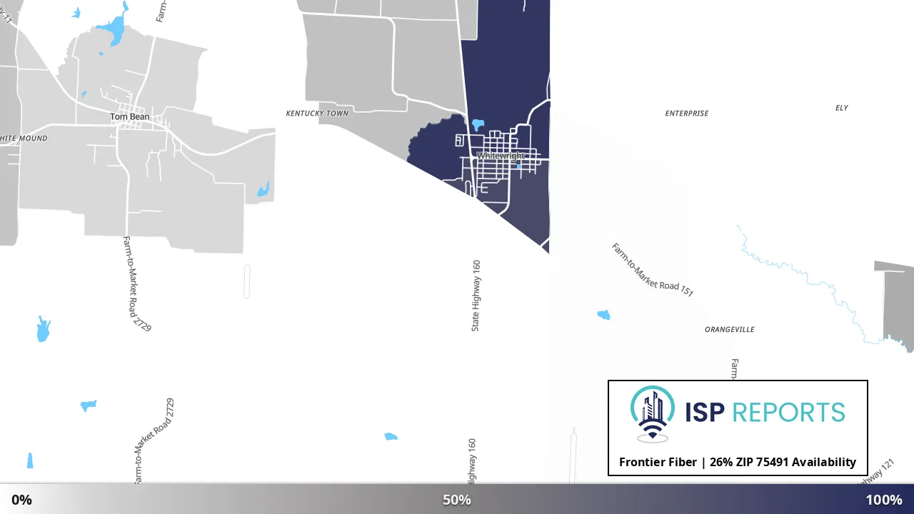 75491, TX map of internet availability