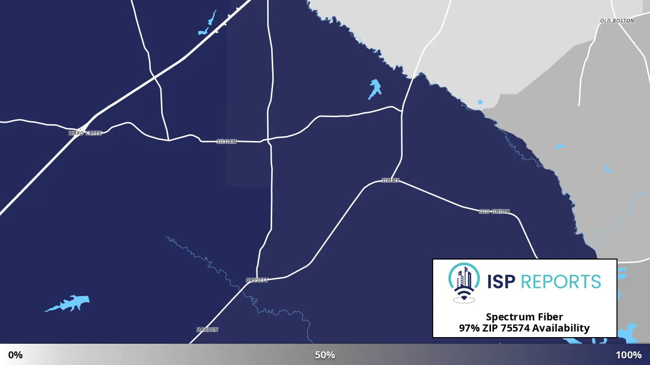 75574, TX map of internet availability