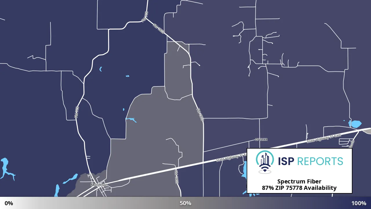 75778, TX map of internet availability