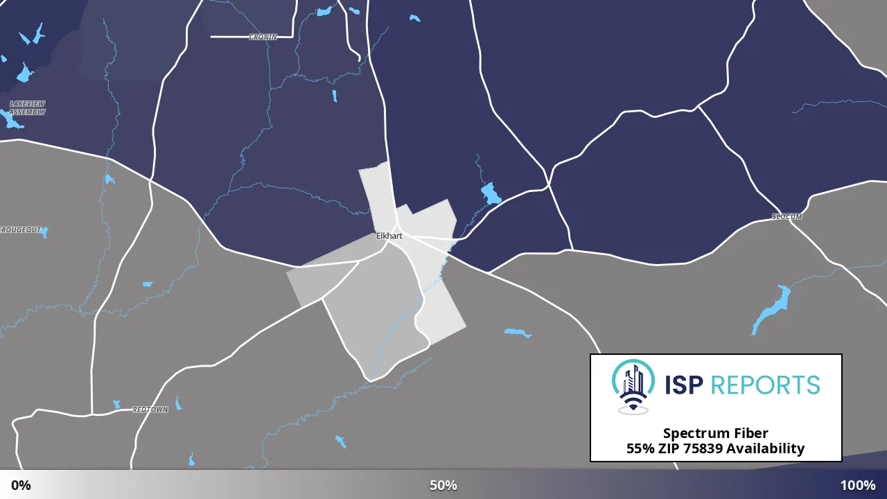 75839, TX map of internet availability