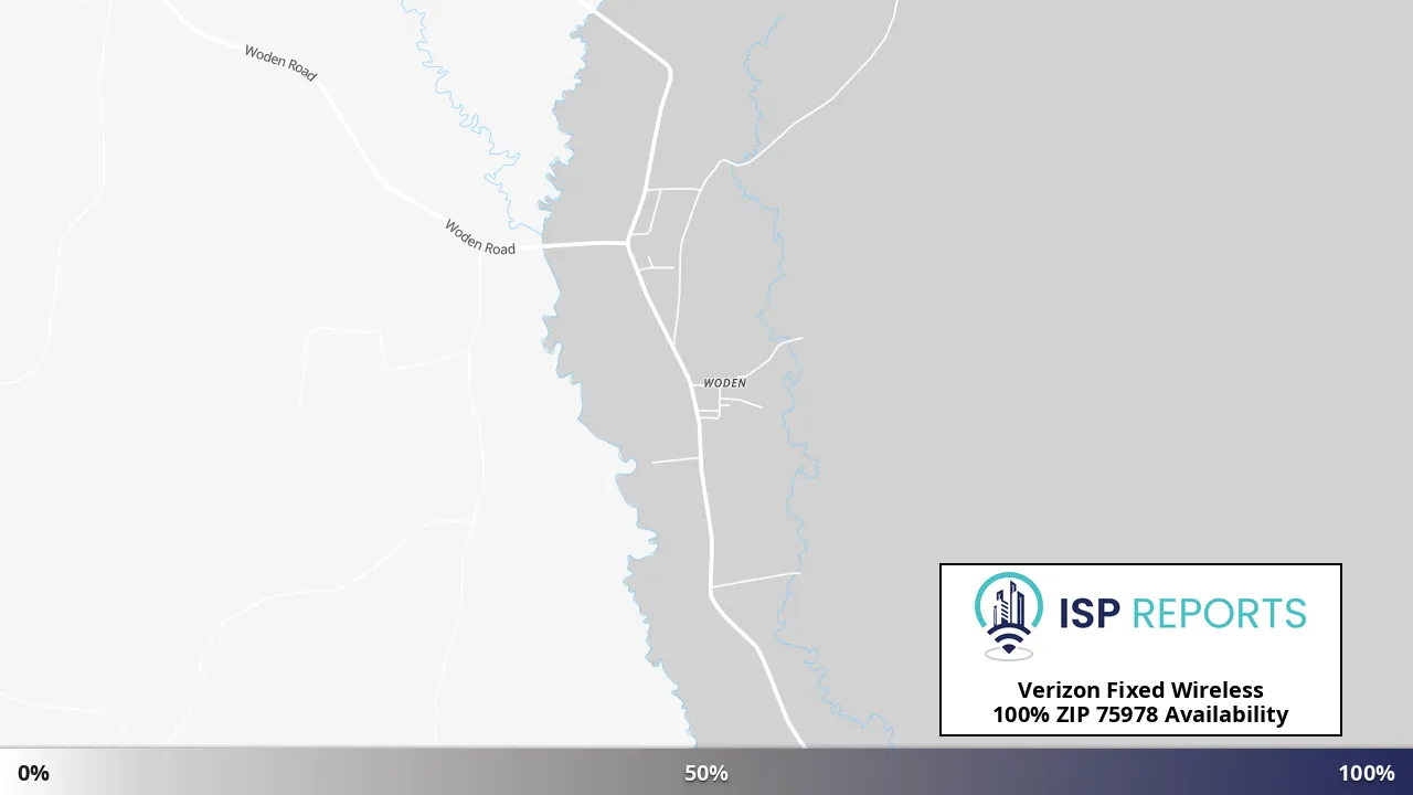 75978, TX map of internet availability