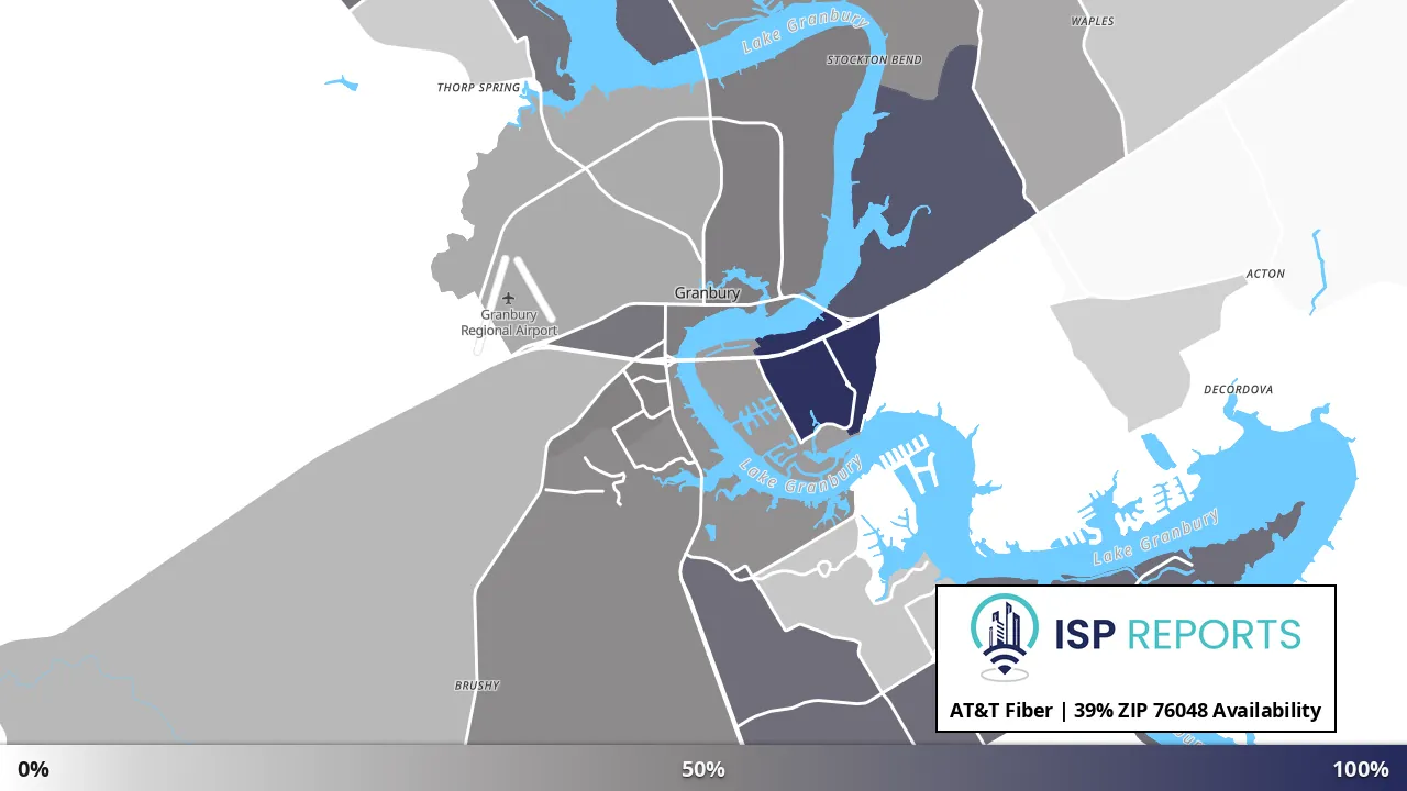 76048, TX map of internet availability