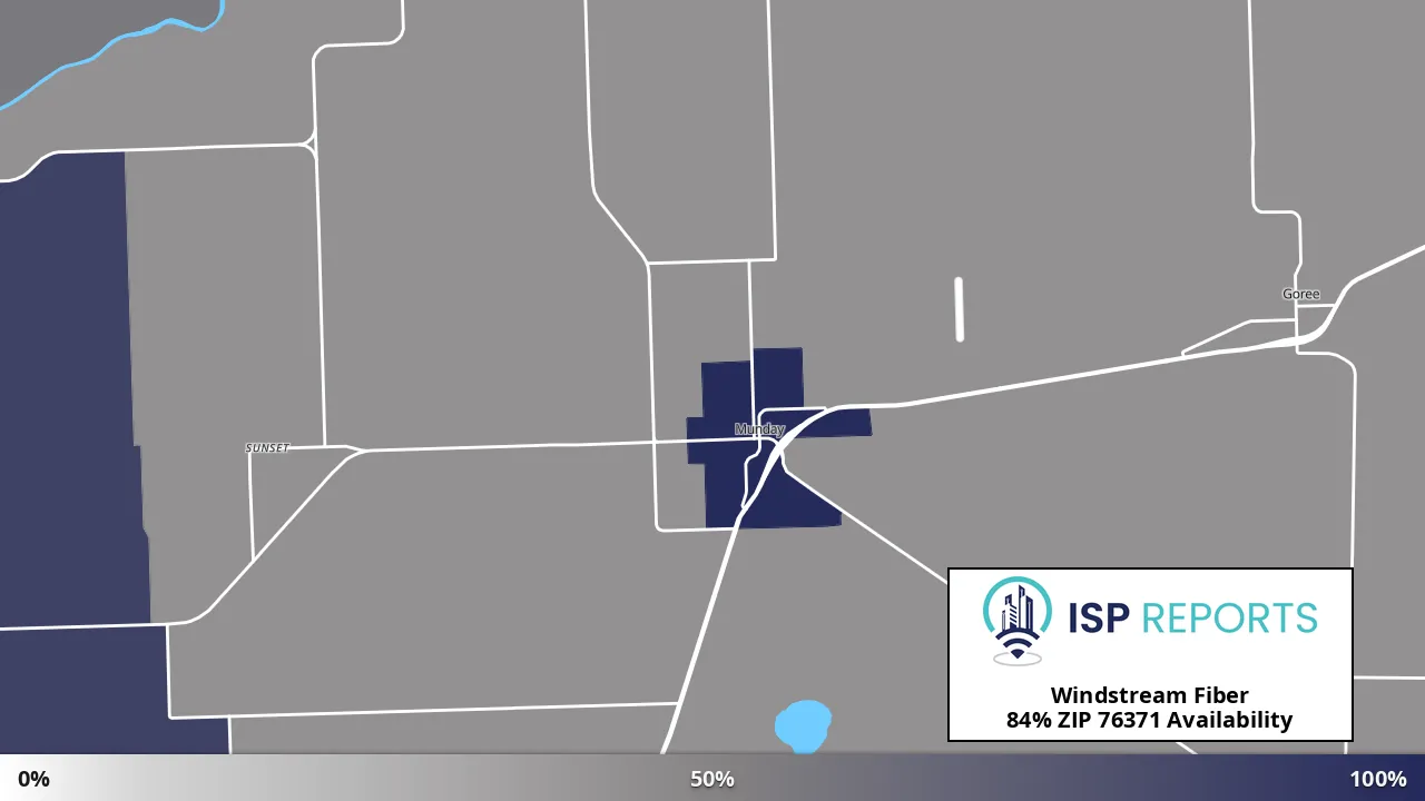 76371, TX map of internet availability