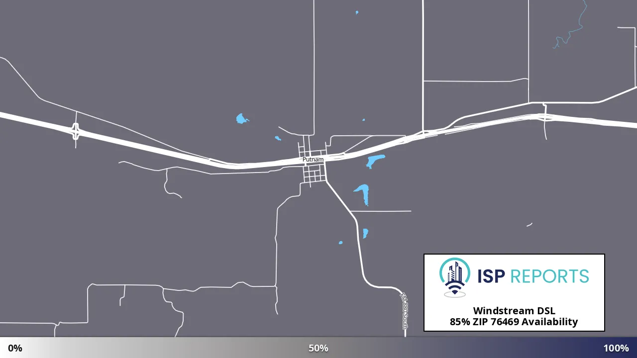 76469, TX map of internet availability
