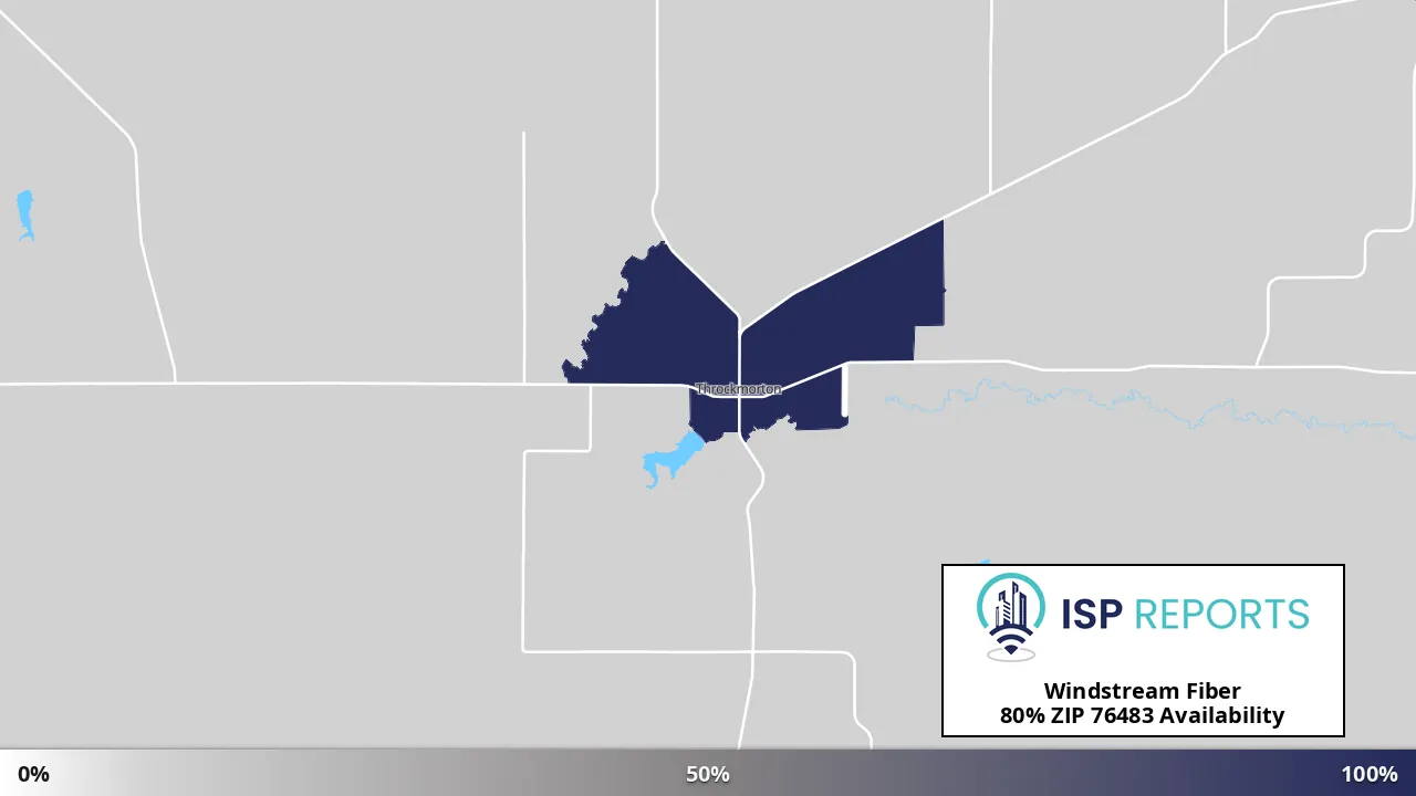 76483, TX map of internet availability