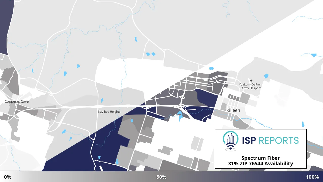 76544, TX map of internet availability