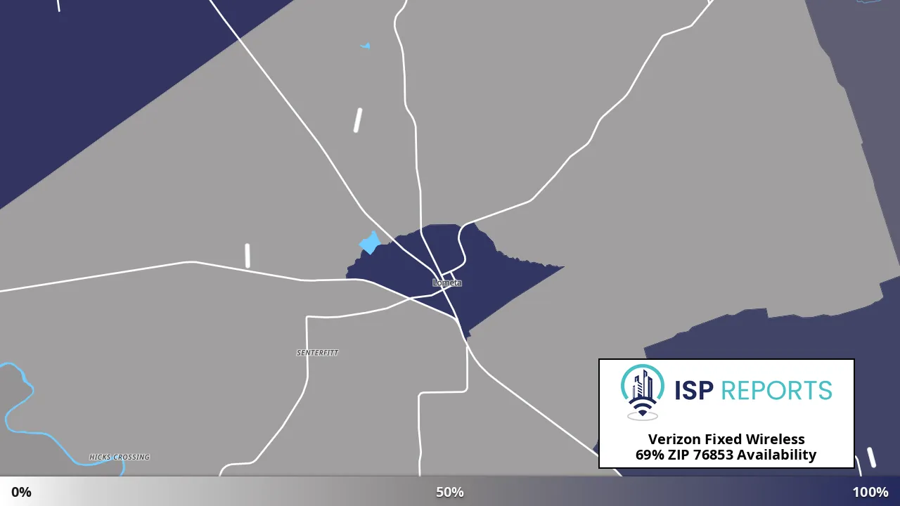 76853, TX map of internet availability