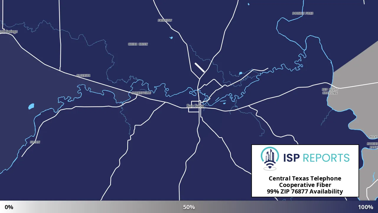 76877, TX map of internet availability