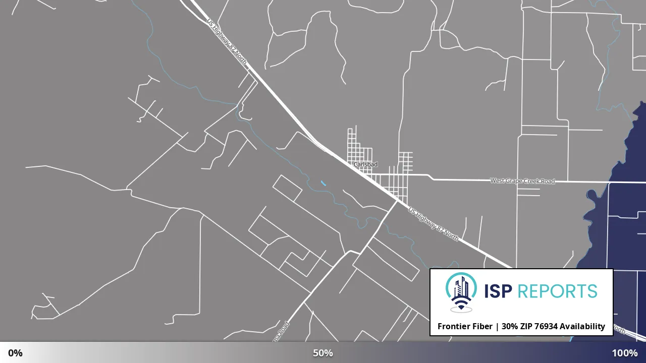 76934, TX map of internet availability
