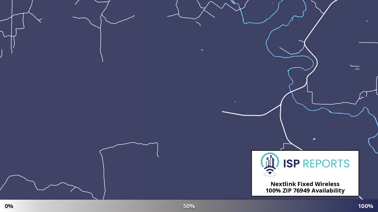 76949, TX map of internet availability