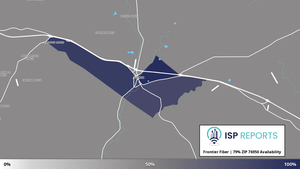 76950, TX map of internet availability
