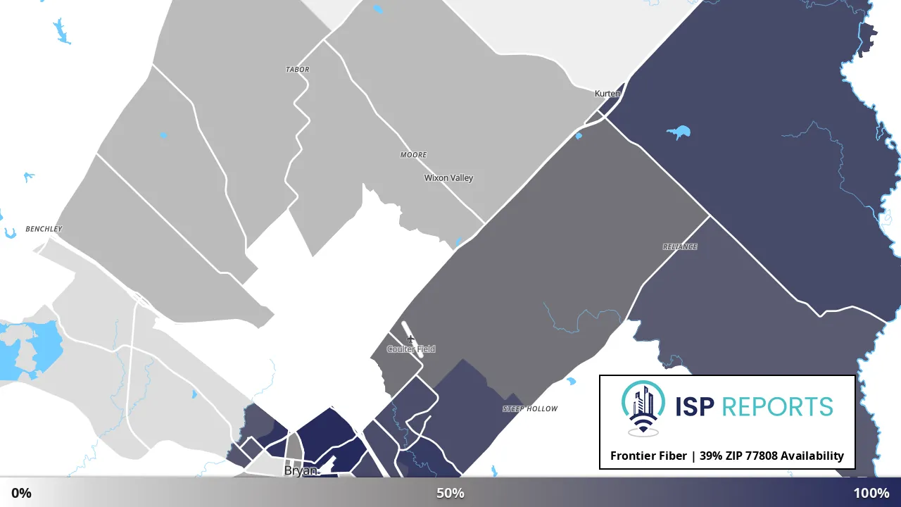 77808, TX map of internet availability