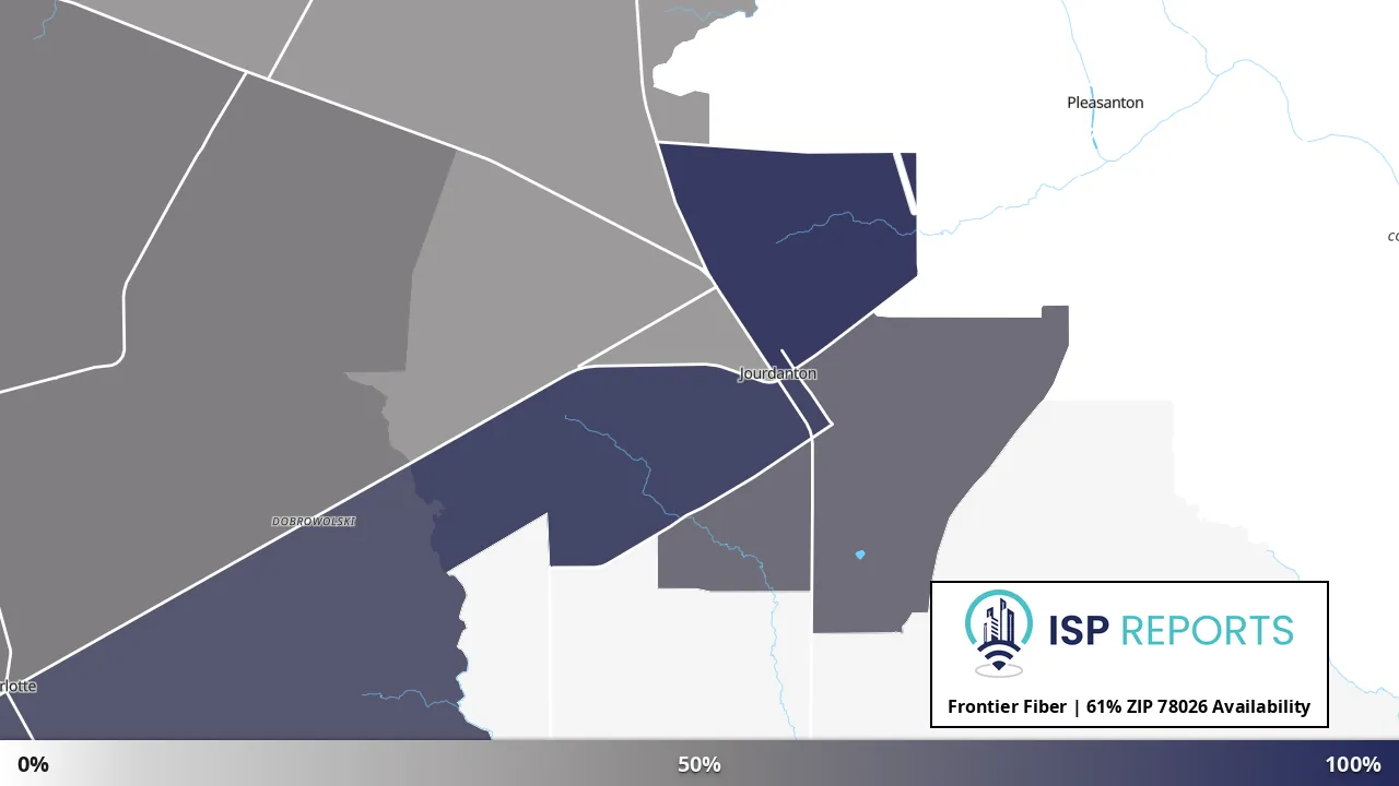 78026, TX map of internet availability