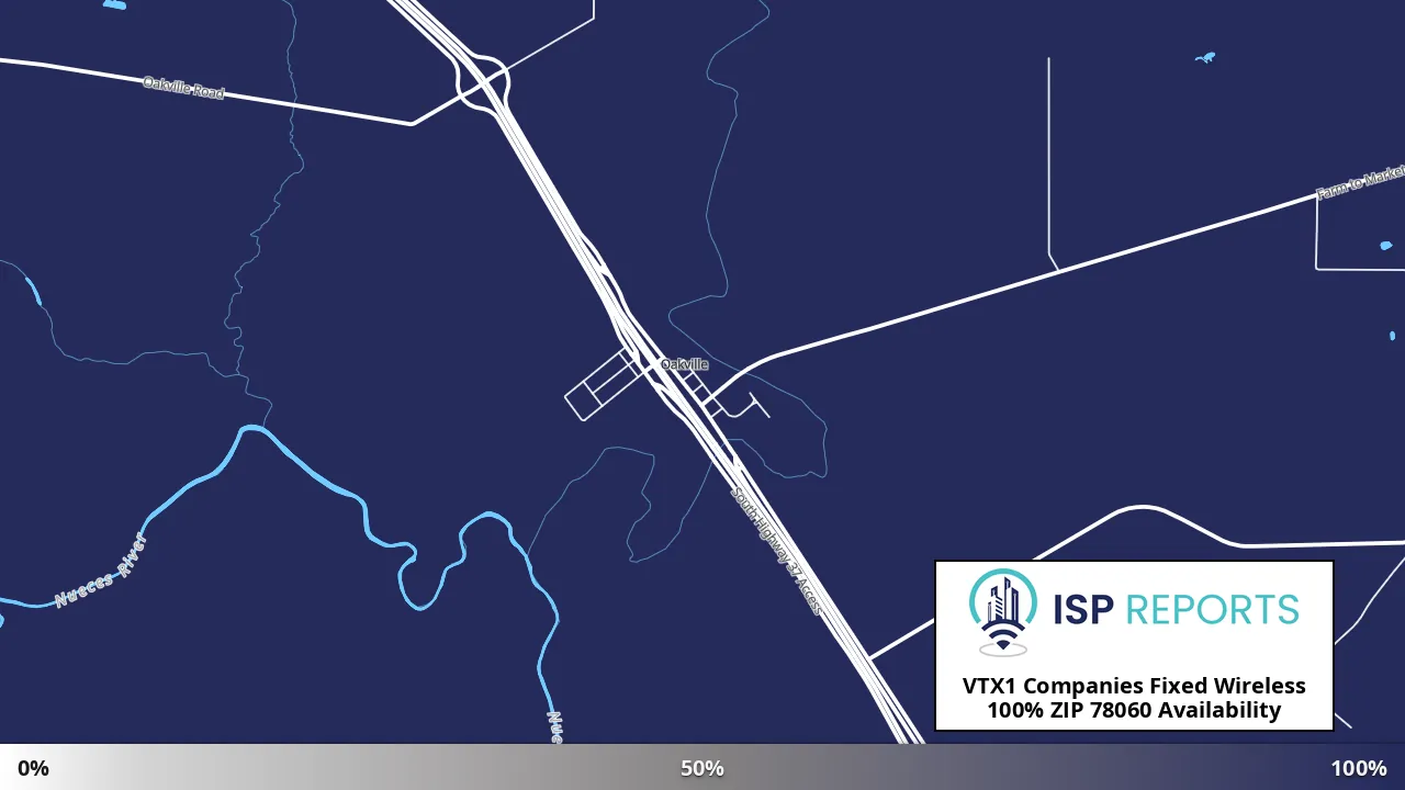 78060, TX map of internet availability