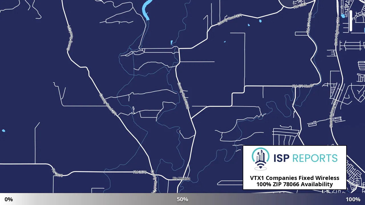 78066, TX map of internet availability