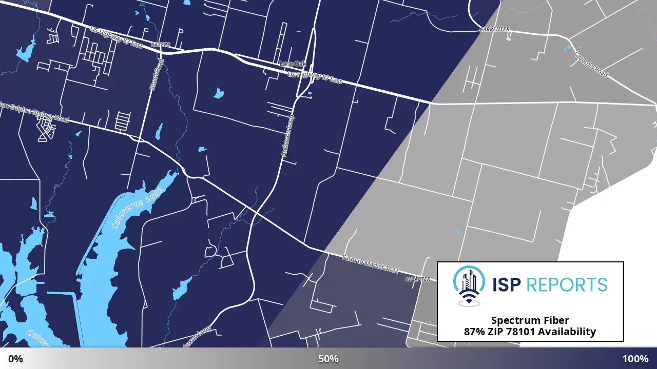 78101, TX map of internet availability