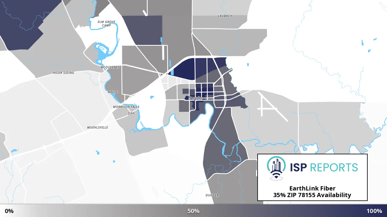 78155, TX map of internet availability
