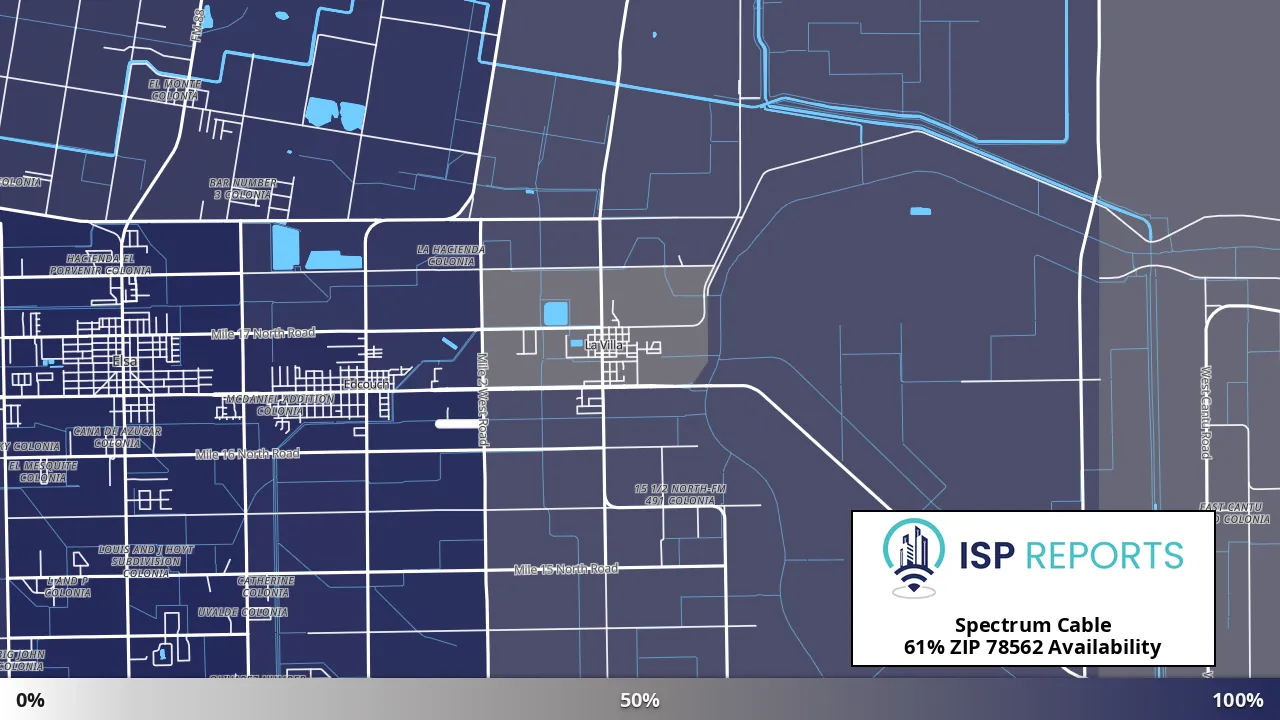 78562, TX map of internet availability