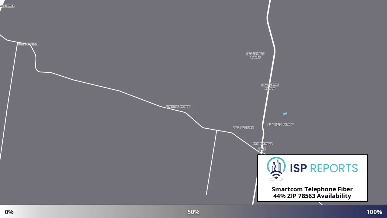 78563, TX map of internet availability