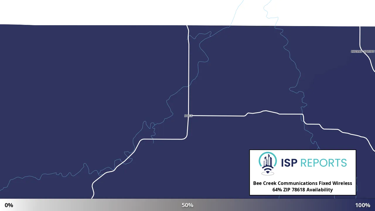 78618, TX map of internet availability
