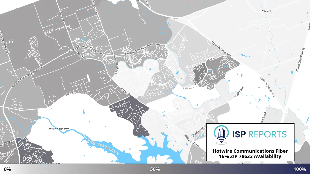 78633, TX map of internet availability