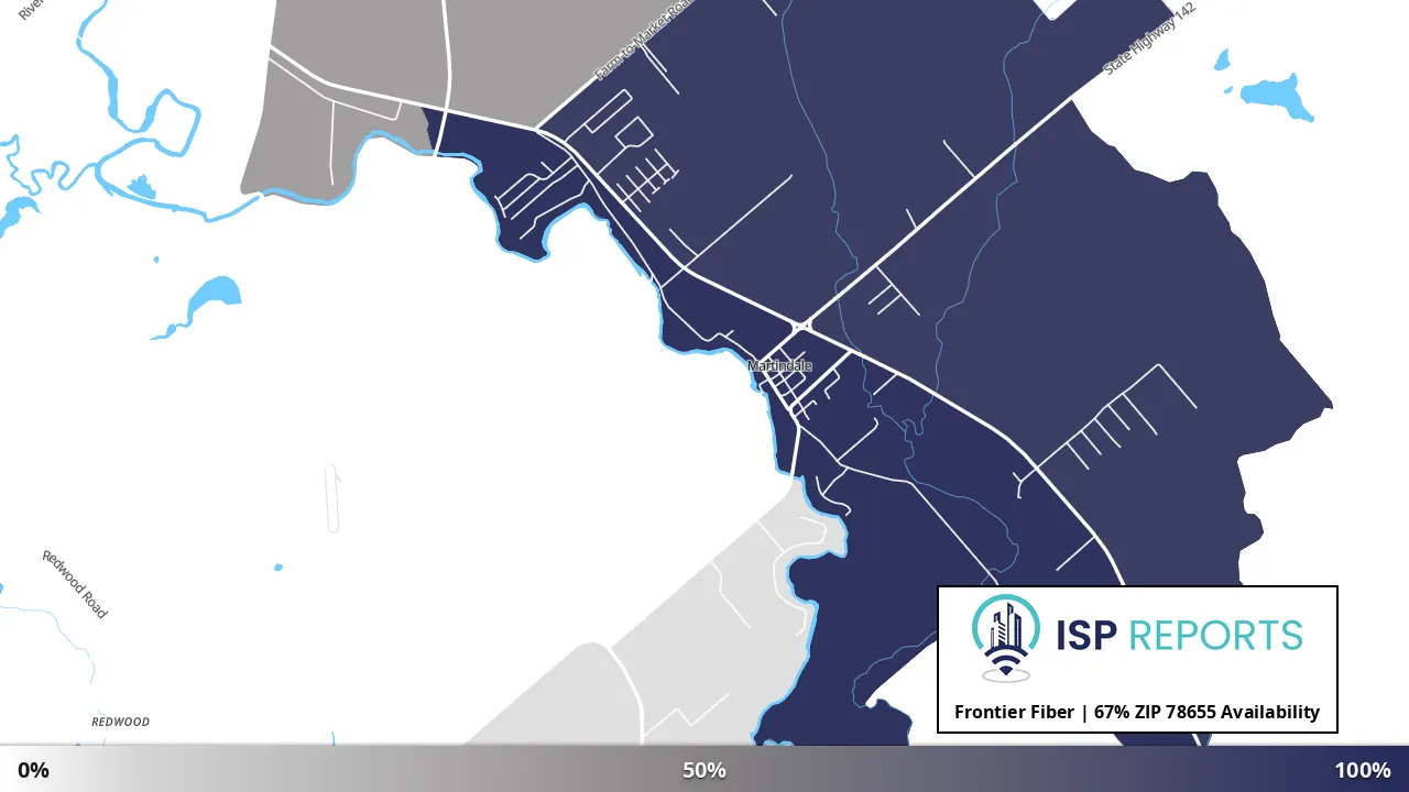 78655, TX map of internet availability