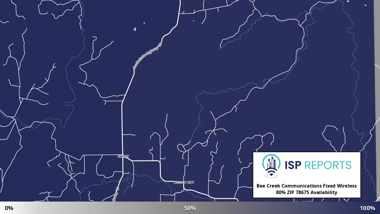 78675, TX map of internet availability