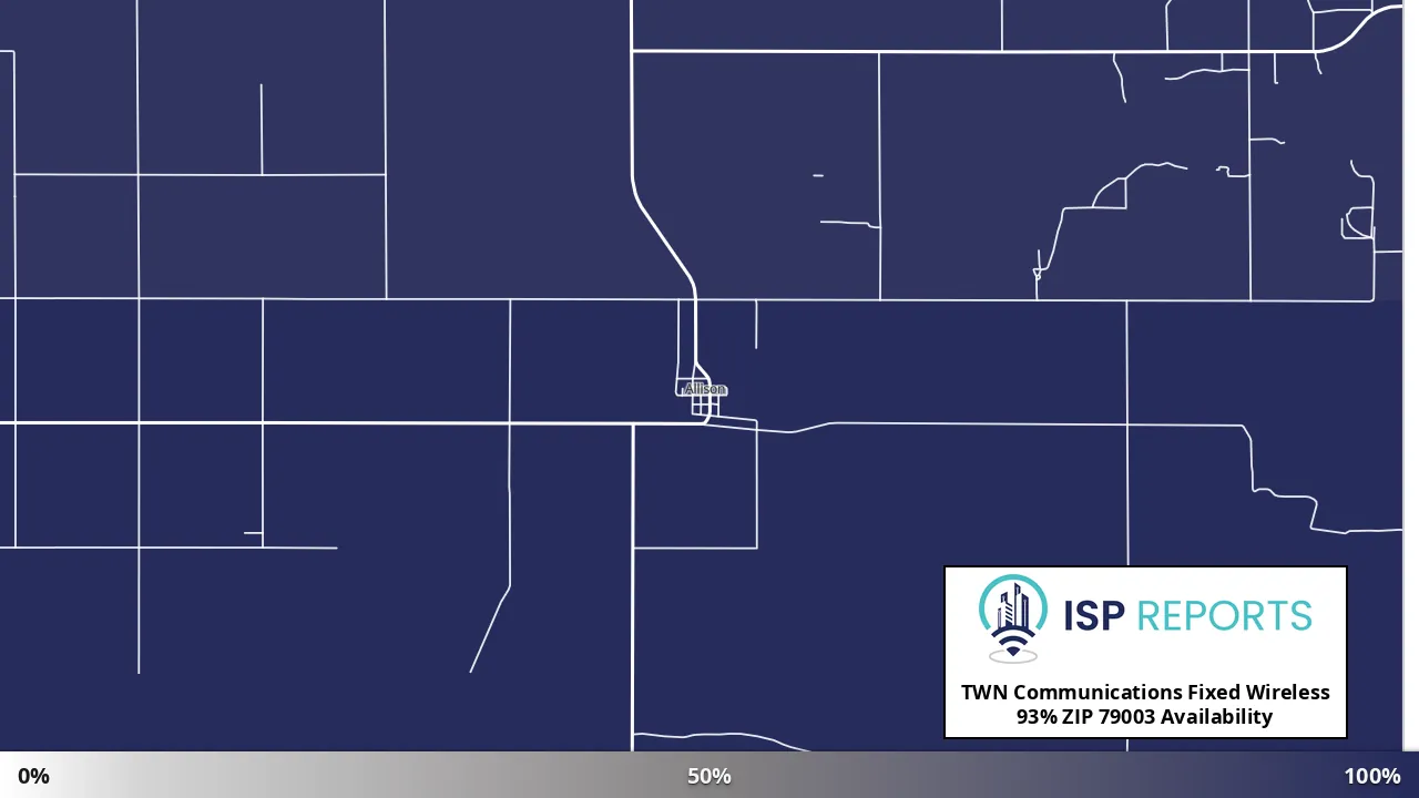 79003, TX map of internet availability