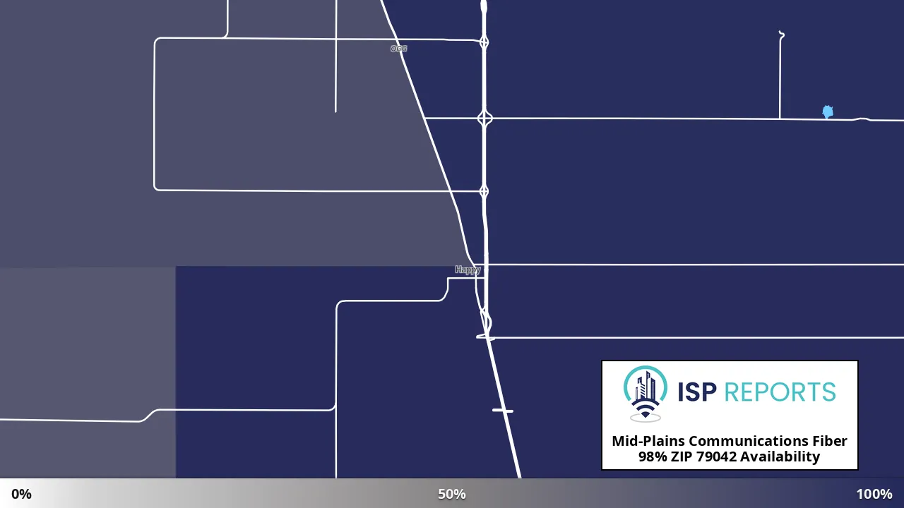 79042, TX map of internet availability