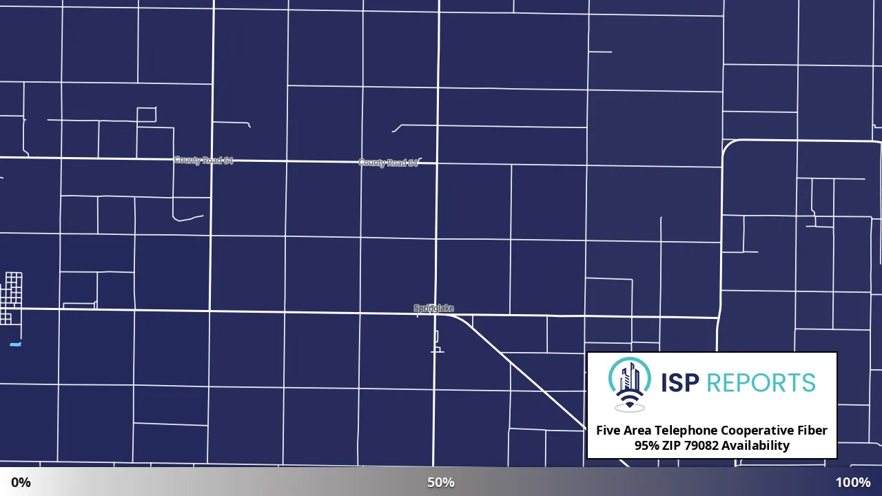 79082, TX map of internet availability