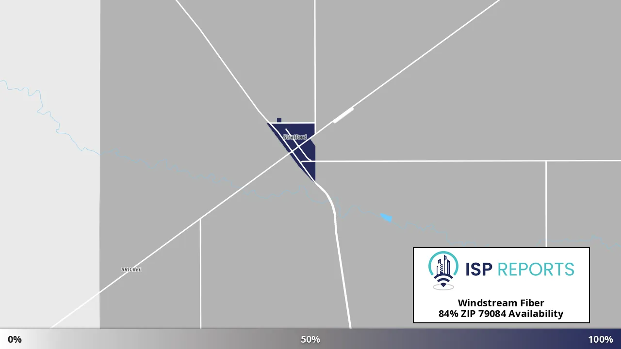 79084, TX map of internet availability