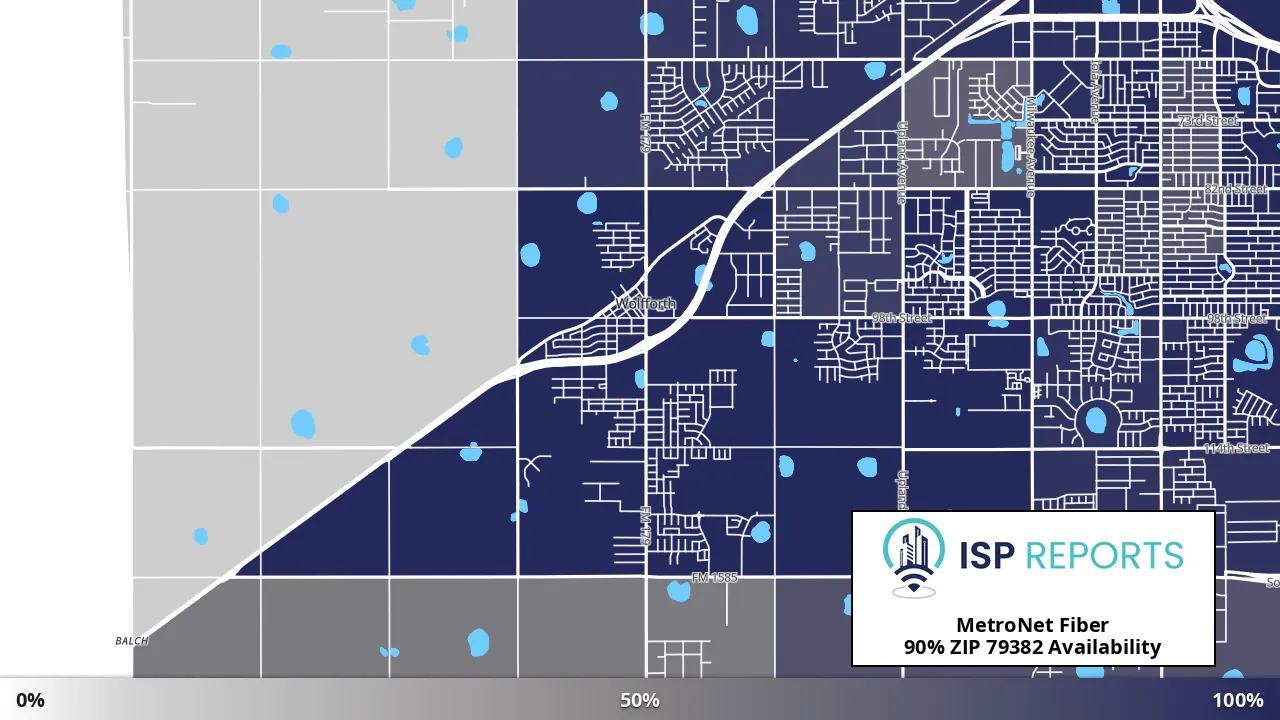 79382, TX map of internet availability