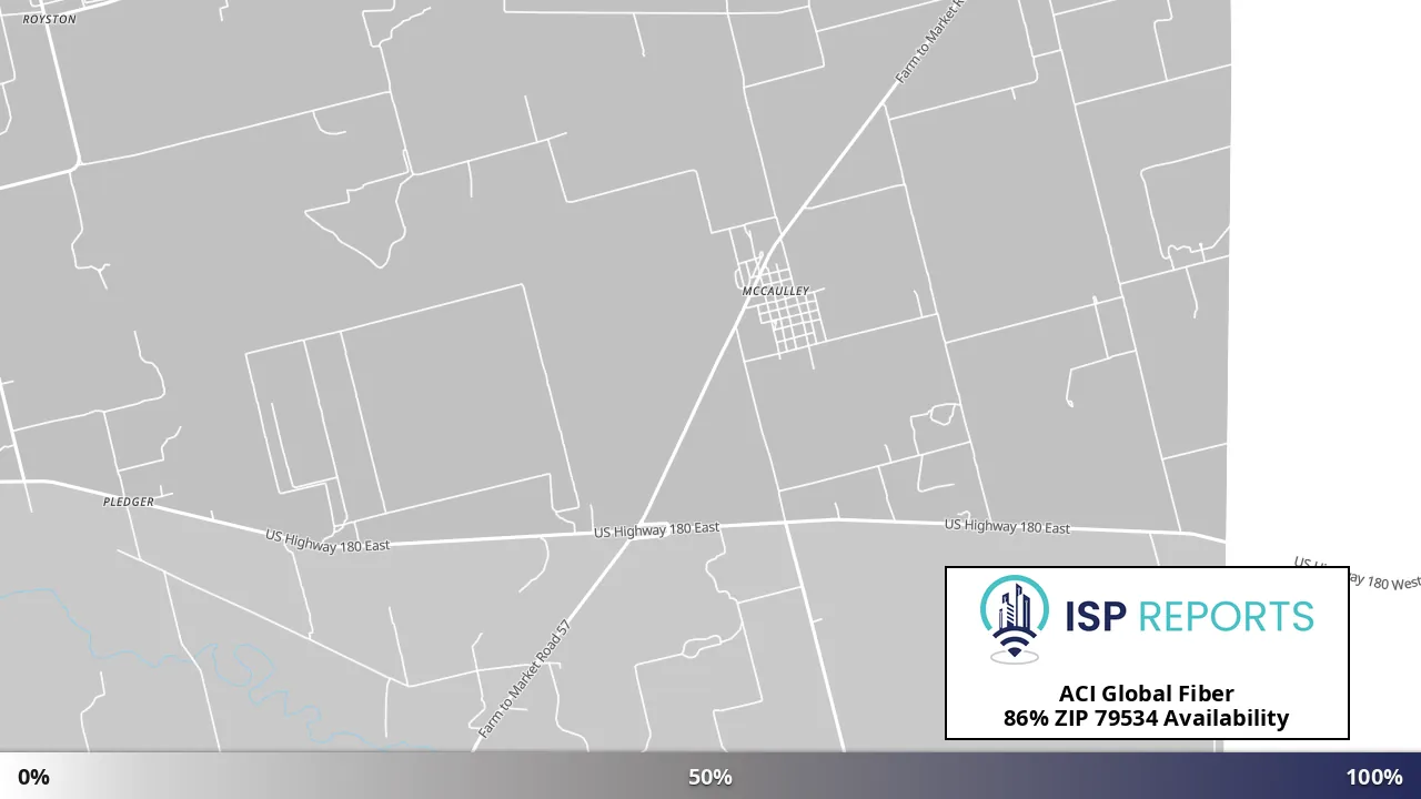 79534, TX map of internet availability