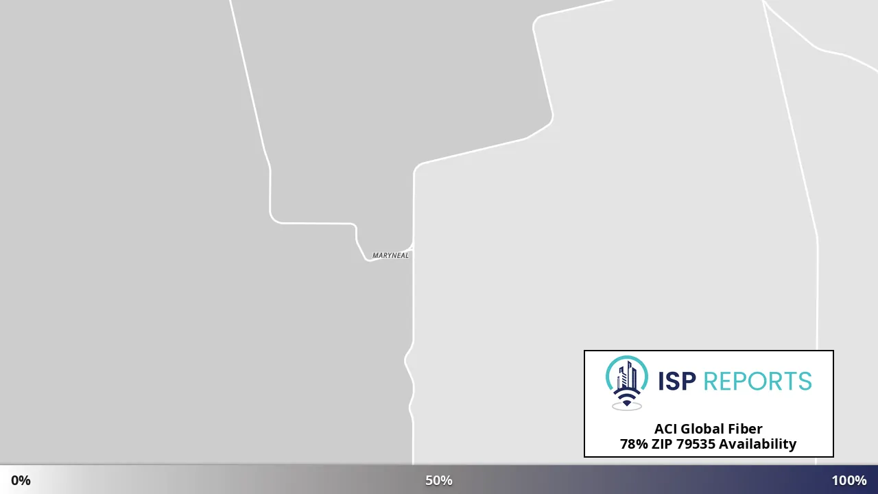 79535, TX map of internet availability