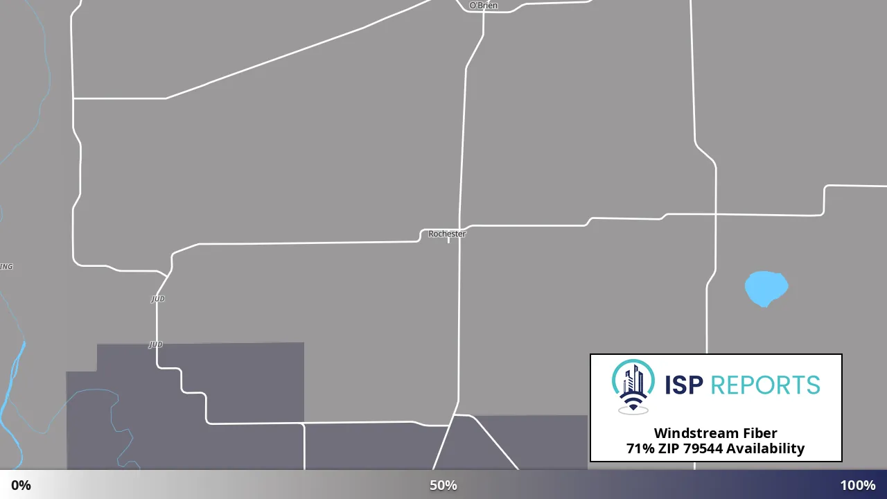 79544, TX map of internet availability