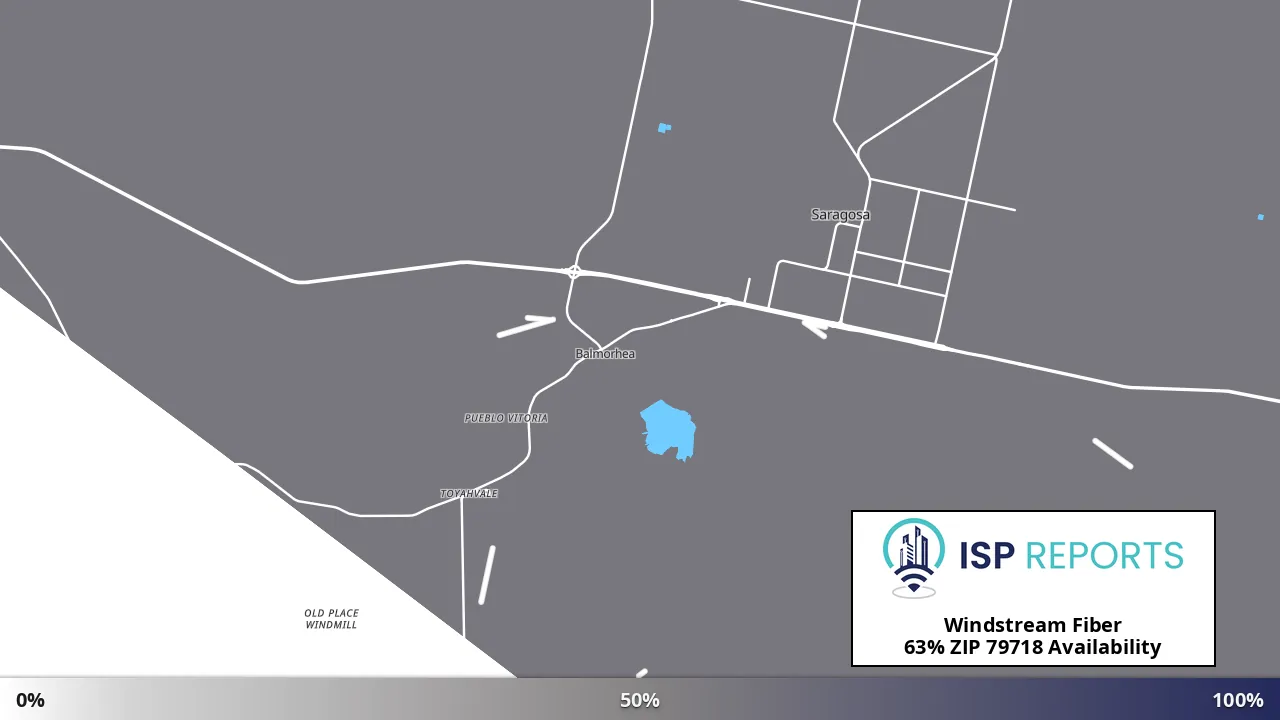 79718, TX map of internet availability