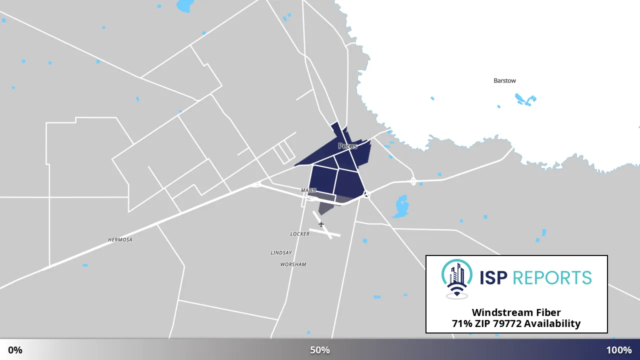 79772, TX map of internet availability