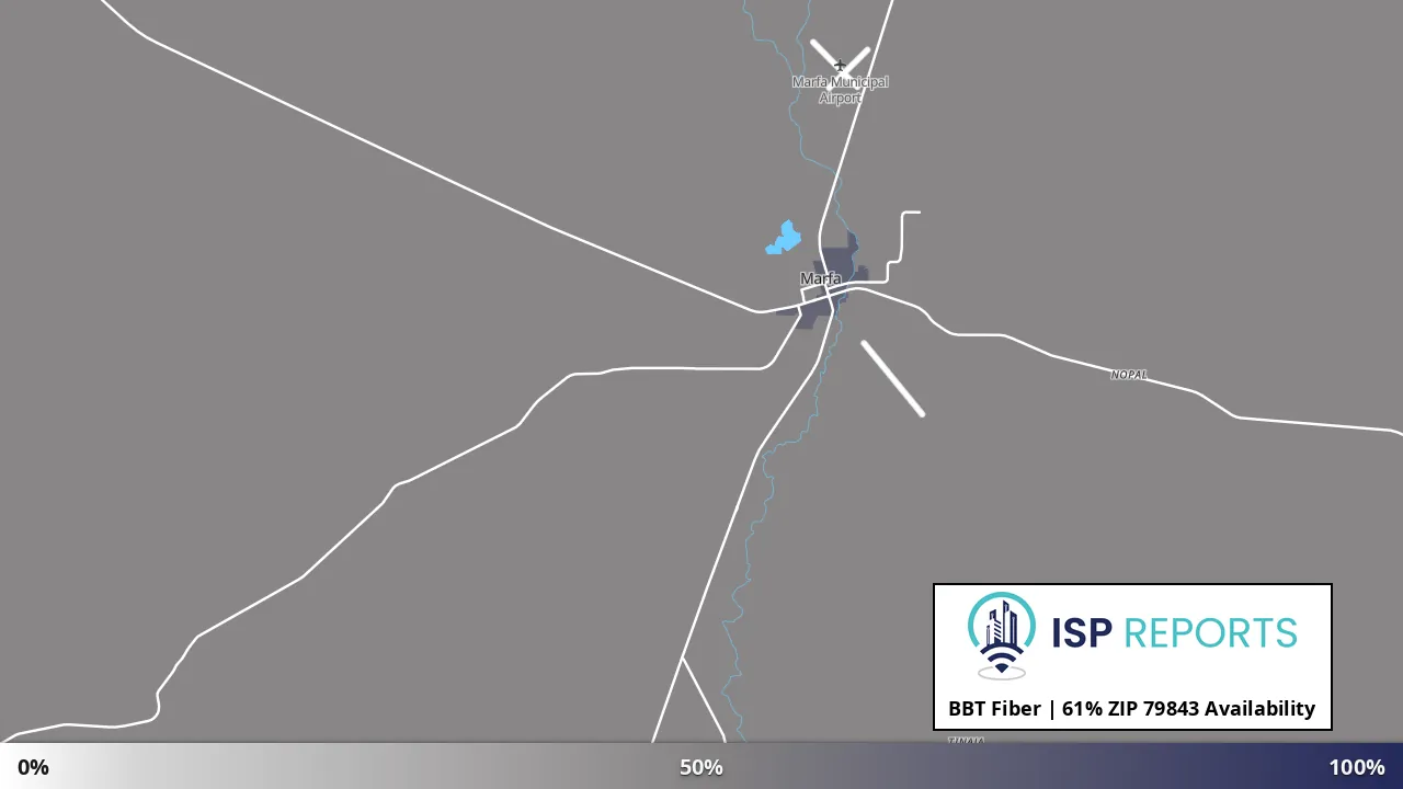 79843, TX map of internet availability